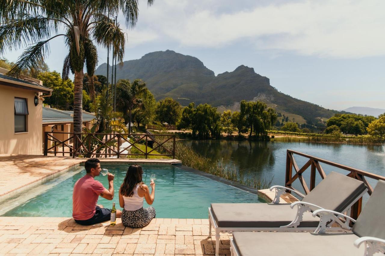 Villa Le Pommier Wine Estate Stellenbosch Exterior foto
