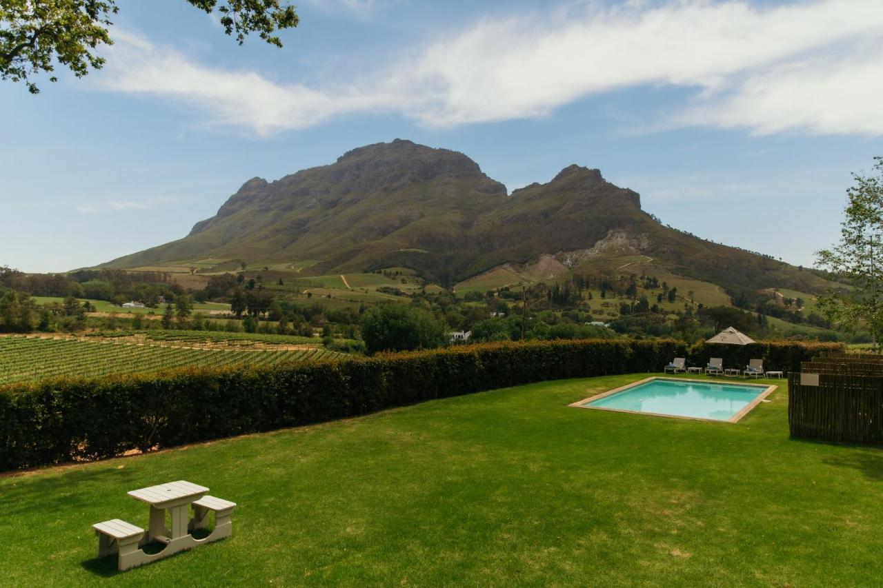 Villa Le Pommier Wine Estate Stellenbosch Exterior foto