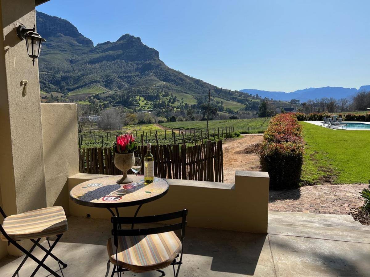 Villa Le Pommier Wine Estate Stellenbosch Exterior foto