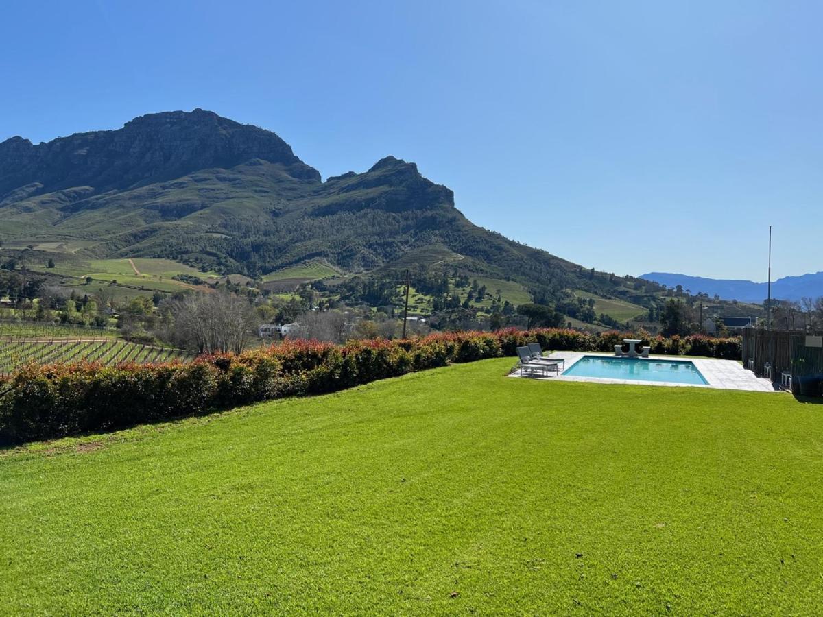 Villa Le Pommier Wine Estate Stellenbosch Exterior foto