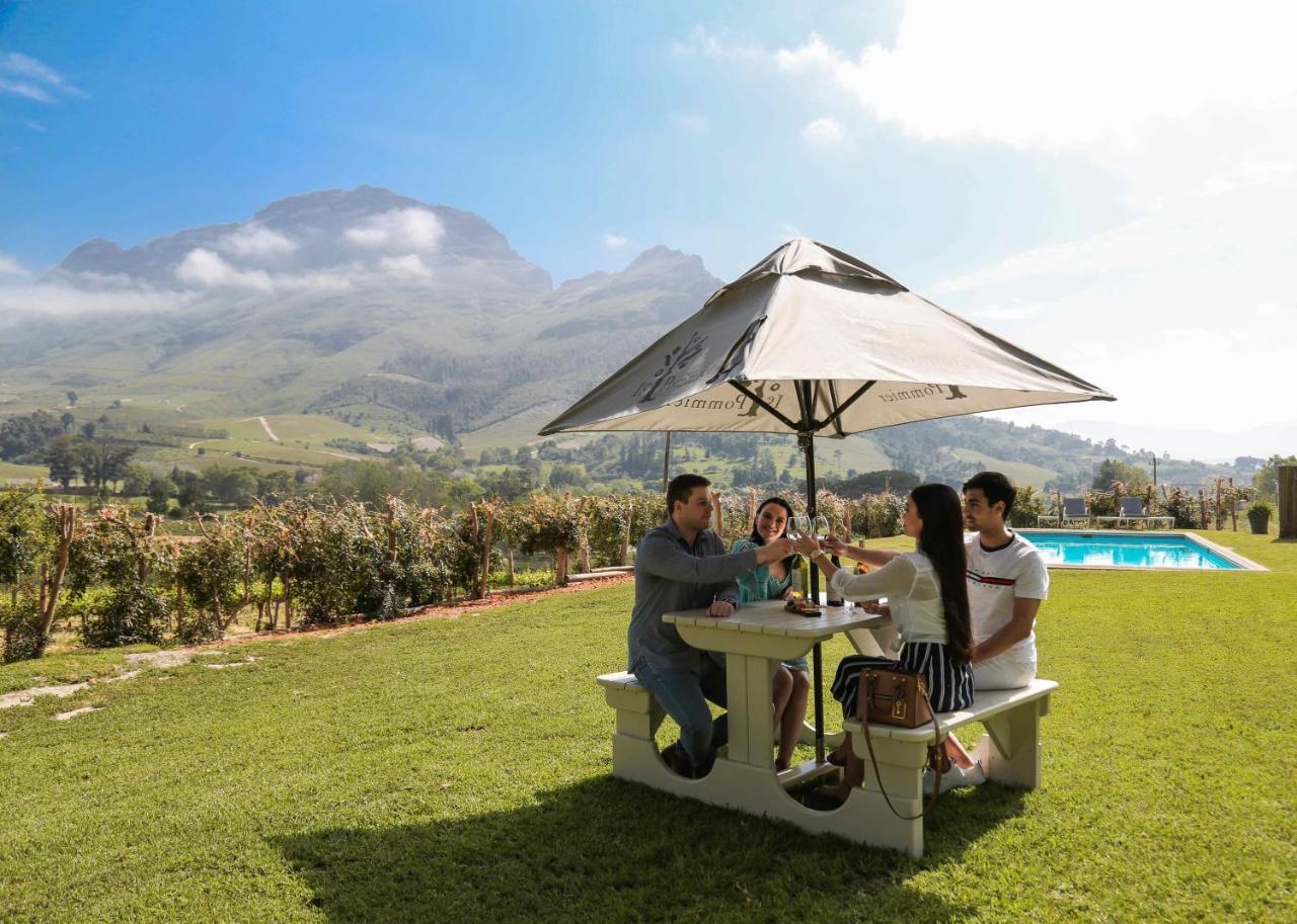 Villa Le Pommier Wine Estate Stellenbosch Exterior foto